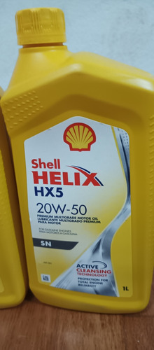 Aceite Shell 20w50 