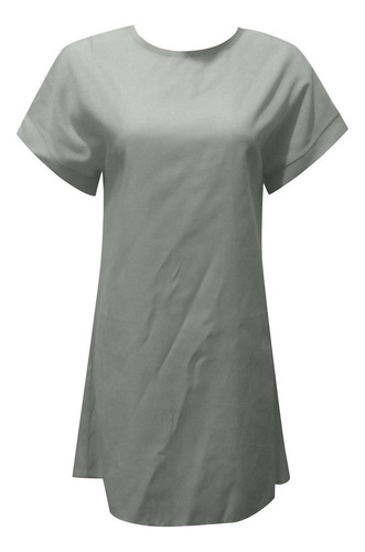 Vestido De Mujer A La Moda Con Cuello En V Y Estampado