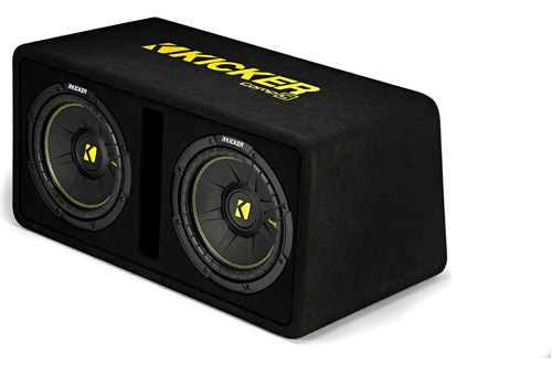 Caja Doble Armada Subwoofer 10 Kicker 44dcwc102