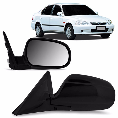 Retrovisor Civic 1996 1997 1998 1999 2000 Le