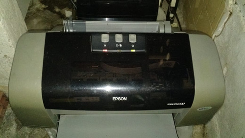 Impressora Epson Stylus C67 Com Defeito! Liga! Não Imprime!