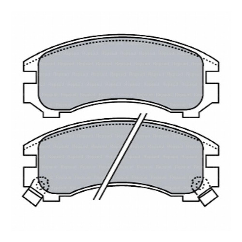 Pastillas Freno Del Suzuki Swift 1993-allied Nippon, Japón