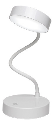 Luminária De Mesa Taschibra Puck Touch Recarregável C/ Usb