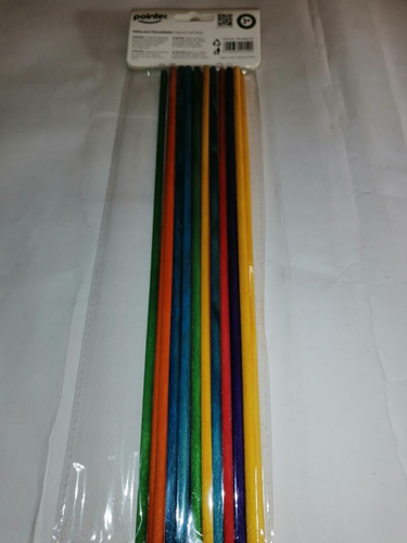 Arte.palitos Largos Colores X 20.