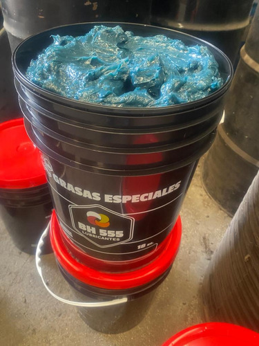 Grasa Azul Litio Ep2 Engrase Maquinaria Pesada 18 Kg