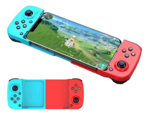 Control, Game Pad Ajustable Para Celulares Android, Iphone.. Rojo/azul
