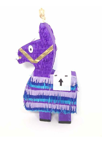 3 Mini Piñata Decorativa Llama Fortnite Videojuego Battle Ro