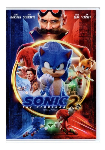 Sonic 2 Dos Jim Carrey Pelicula Dvd