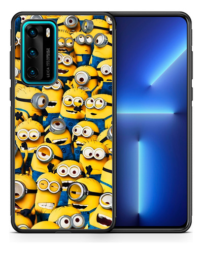 Funda Para Honor Y Huawei Minion Collage Mi Villano Favorito
