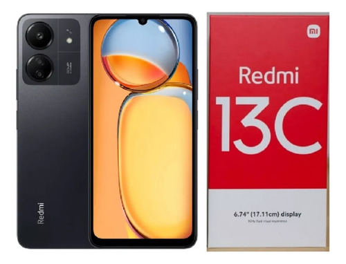 Xiaomi Redmi13c 256gb 8ram Versão Global Cor Preto - Excelente (Recondicionado)