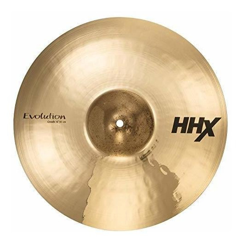 Platillo Sabian Hhx Evolution Crash De 16  , Acabado Brillan