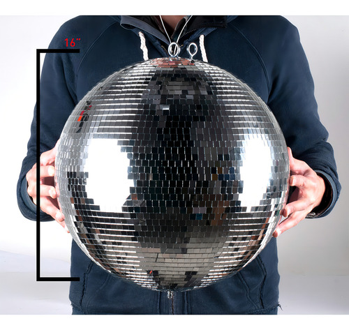 Adj Products Em16 (bola De Espejo Disco De 16 Pulgadas)