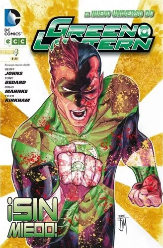 Comic Green Lantern Sin Miedo Num 4 Dc Y Ecc Comics Nuevo