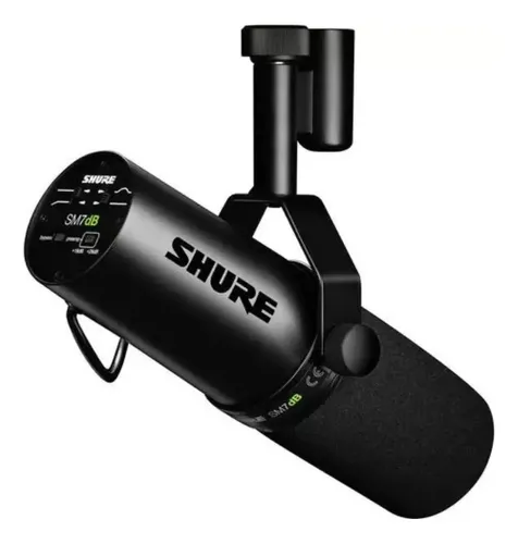 【特価】SHURE SM7dB Microfone Shure Sm7db, Dinâmico Xlr, Préamplificador +28db
