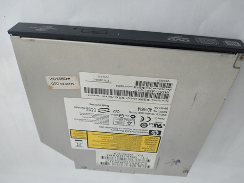 Gravador Cd/dvd Ide Ad-7561a Notebook Hp 