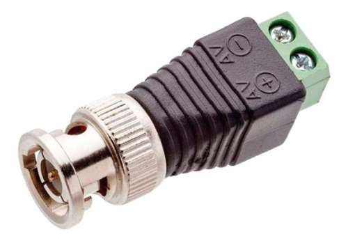 Conector Balun Macho Bnc Bornera A Utp M3k Camaras Seguridad