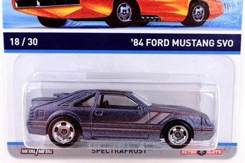 Hot Wheels - Cool Classics - '84 Ford Mustang Svo - 1/64