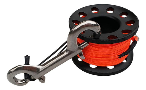 Carrete De Buceo Compacto Negro