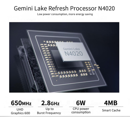 Cpu Mini Pc Beelink T5 Celeron N4020 4gb Ram 64gb Memoria