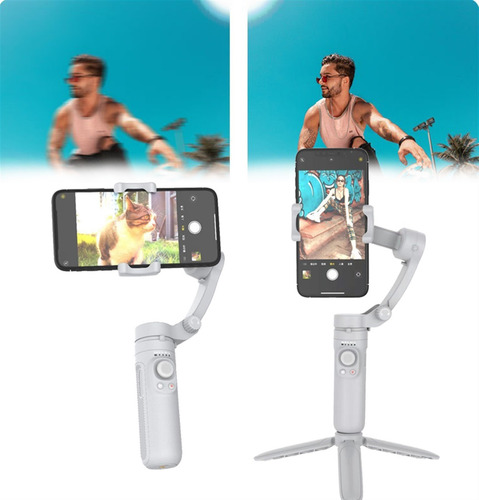Estabilizador Gimbal 3 Ejes Plegable For Celular