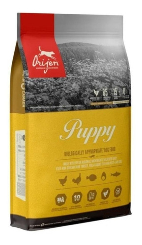 Imagen 1 de 1 de Alimento Orijen Puppy para perro cachorro todos los tamaños sabor mix en bolsa de 2kg
