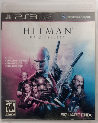 Hitman Hd Trilogy Jogo Ps3 Físico Usado C/ Manual (Usado)