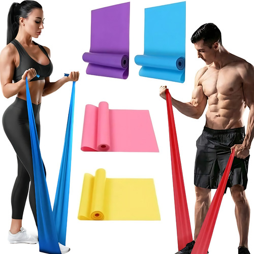 Faixa Elástica Kit 3 Thera Band Exercicios Fisioterapia
