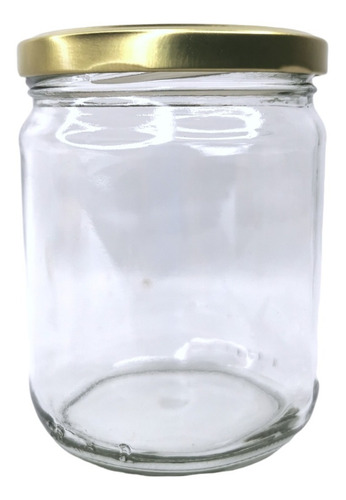 Tarro Frasco Vidrio 16 Oz 450 Ml 1 Pz Conservas Dulcero