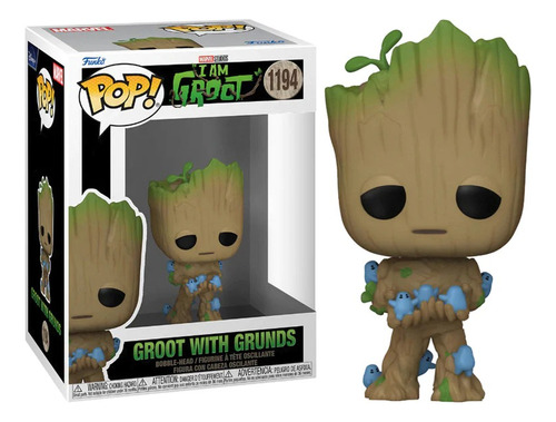 Funko Pop I Am Groot - Groot With Grunds #1194