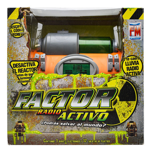 Factor Radioactivo Juego De Mesa Fotorama Cd