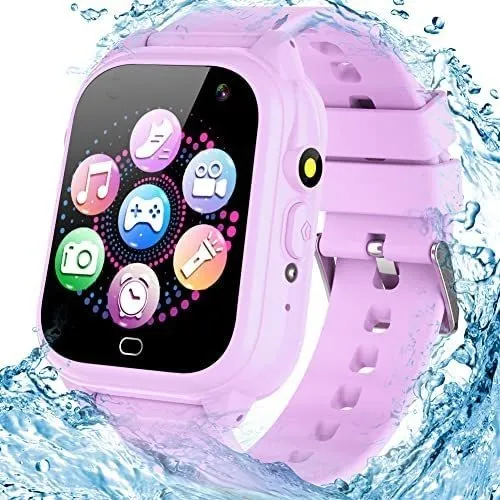 Reloj Inteligente P/niños Ovv Impermeable 3-14 Años - Rosa