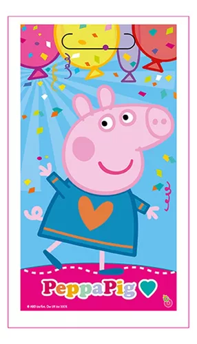 Set Kit Cumpleaños Peppa Pig Todo Para 10 Chicos