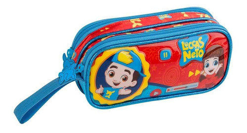 Kit Mochila Lucas Neto Rodinha Com Som+lancheira+estojo