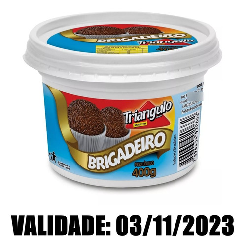 Brigadeiro Com Leite E Chocolate Triângulo Mineiro 400g