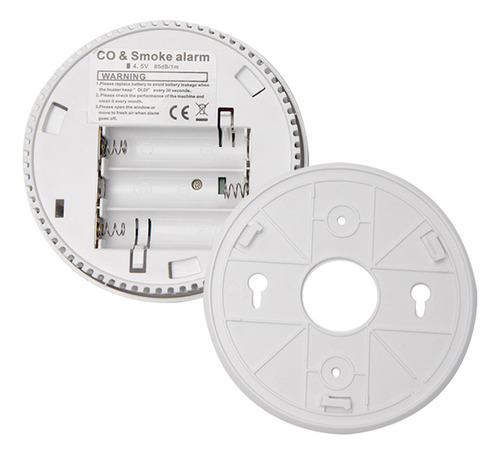 I Alarma De Gas Doble Y Detector De Humo, Humo De Monóxido