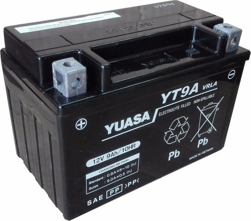 Imagen 1 de 2 de Bateria Yuasa Ytx9 Bs Gel Bajaj Rouser Ns 200 Duke - Sti