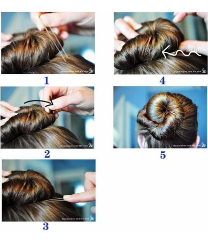 Imagen 4 de 5 de Horquillas Para Peinar Marca Rocst