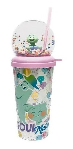 Imagen 1 de 4 de Vaso Soul Alma 22 Esfera Giratoria (disney - Pixar)