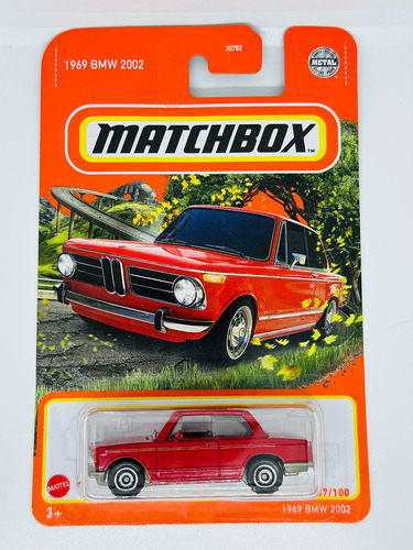 1969 Bmw 2002 Rojo Matchbox