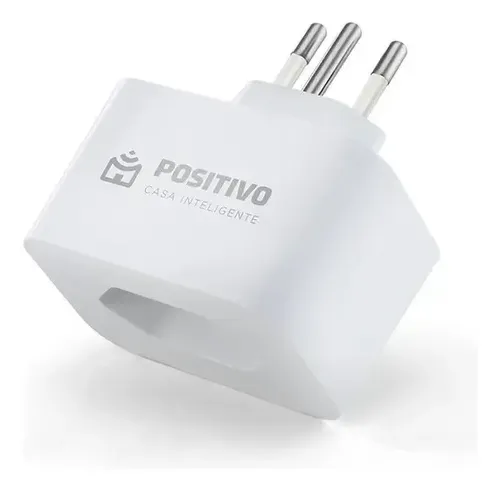 Smart Plug Wi-Fi 10A/1000W Positivo Casa Inteligente - Ligue ou D...