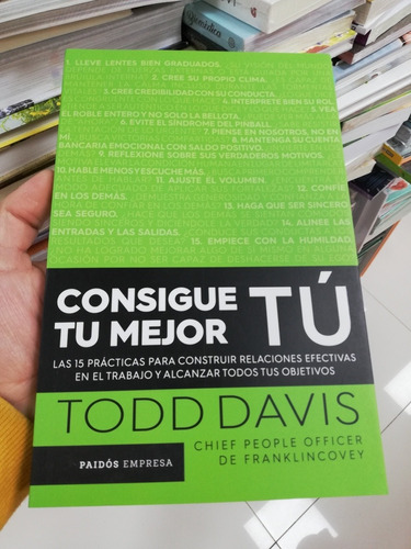 Libro Consigue Tu Mejor Tú - Todd Davis 