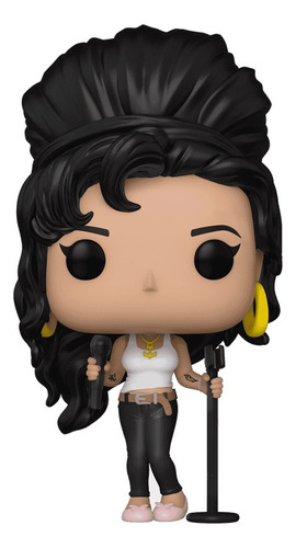 Funko Pop Amy Winehouse #355 Funkoshop Exclusiva White Tank
