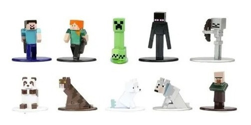 Minecraft Pack 20 Mini Figuras 1:65'' | C