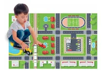 Comprar Pista De Carros Tapete Em Lona Para Crianças Brincar Cor PISTA CARROS - PC03