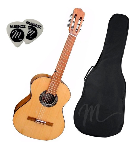 Imagen 1 de 9 de Guitarra Fonseca Criolla Mod 31 Funda Púas