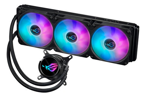 Refrigerador líquido preto Asus Rog Strix Lc Iii 360 Argb