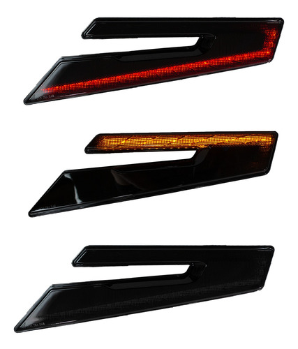 Luz De Freno Ahumado Faro Stop Polaris Rzr Pro Xp 2020-2023