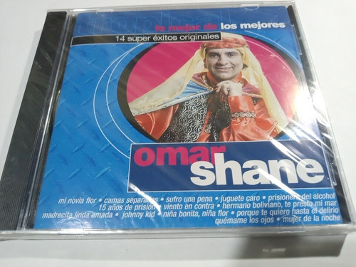 Omar Shane Lo Mejor De Lo Mejor 14 Éxitos Cd Nuevo Cerrado