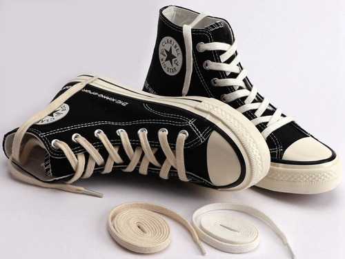 aprox muy resistentes Di Ficchiano 7 mm de ancho fabricado en Europa Cordones planos de algodón 100% para zapatillas y calzado deportivo 45-200 cm de longitud 