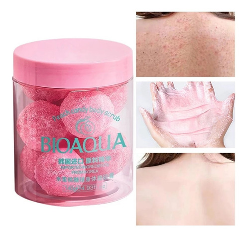 Bombas Exfoliantes Bioaqua 140g Durazno Con Azúcar